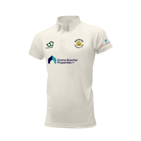 Junior Short Sleeve Cricket Shirt-BEEH