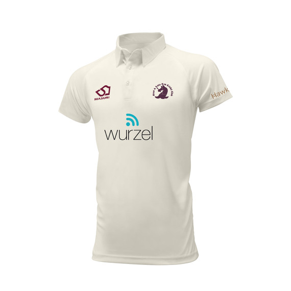 Mens Short Sleeve Cricket Shirt-GALTCC