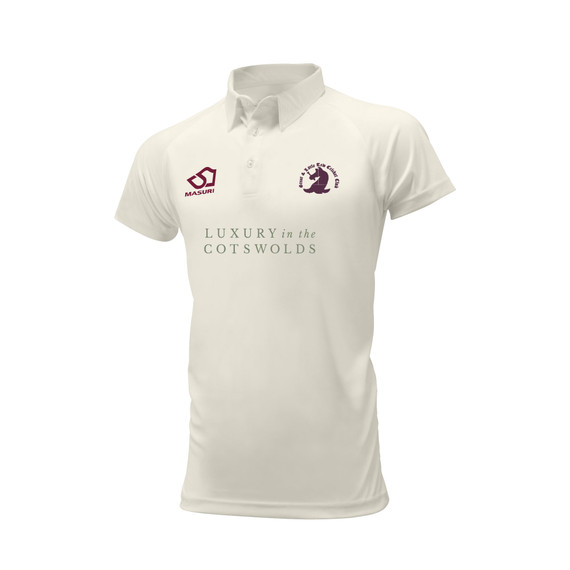 Junior Short Sleeve Cricket Shirt-GALTCC
