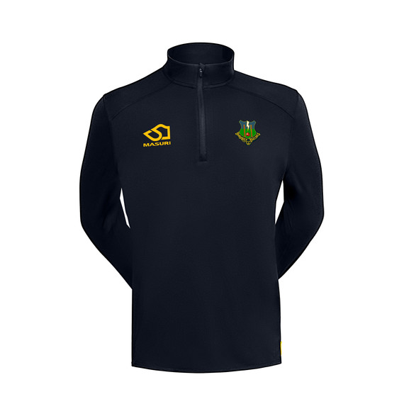 1/4 Zip Performance Midlayer-BARBEE