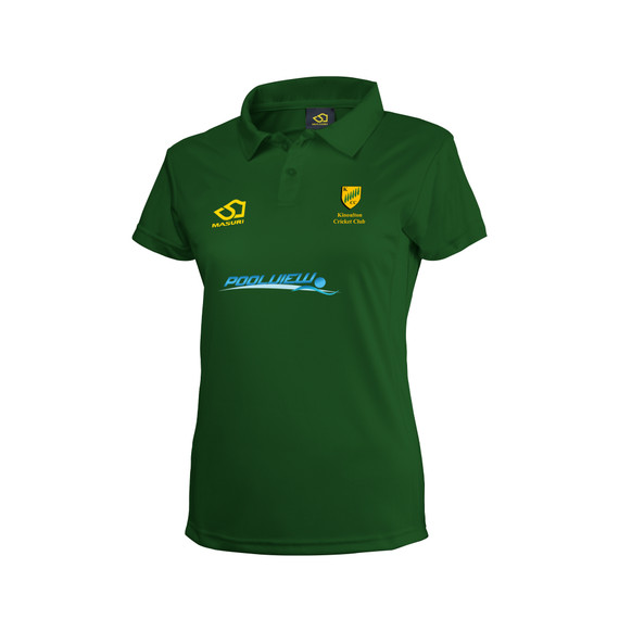 Women's Short Sleeve Coloured Cricket Shirt-KINOULT