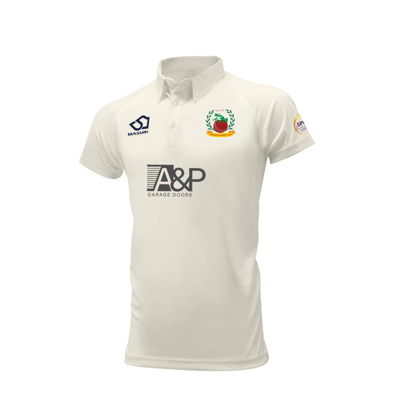 Junior Short Sleeve Cricket Shirt-FRXFLD