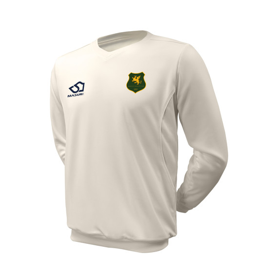 Long Sleeve Cricket Slipover -DUNE