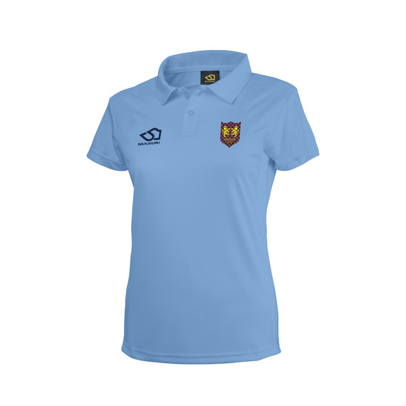 Women's Short Sleeve Coloured Cricket Shirt-BREDGR