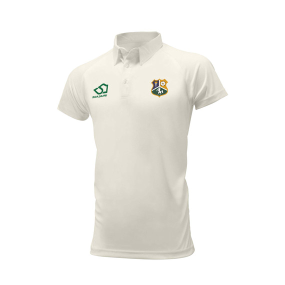 Mens Short Sleeve Cricket Shirt-WICK