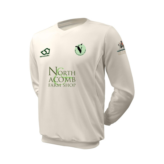 Long Sleeve Cricket Slipover -NEWTON