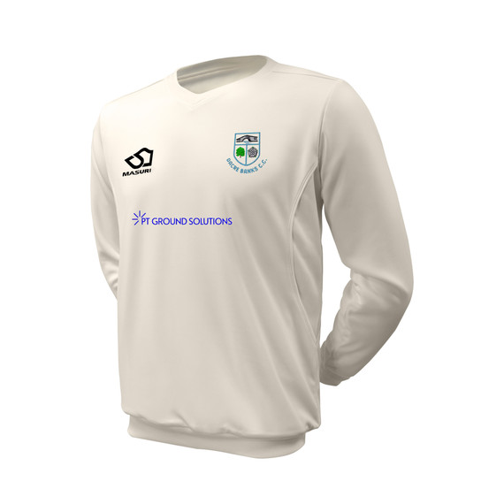 Junior Long Sleeve Cricket Slipover -DACRE