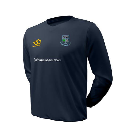 Long Sleeve Coloured Playing Sweater  Navy-DACRE
