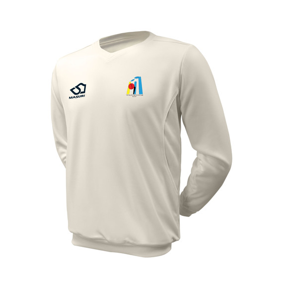 Long Sleeve Cricket Slipover -YSCC