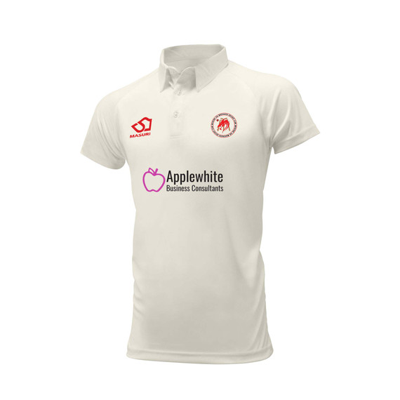 Mens Short Sleeve Cricket Shirt-MYNYDD