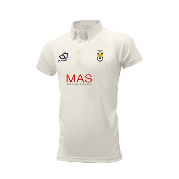 Mens Short Sleeve Cricket Shirt-SILK