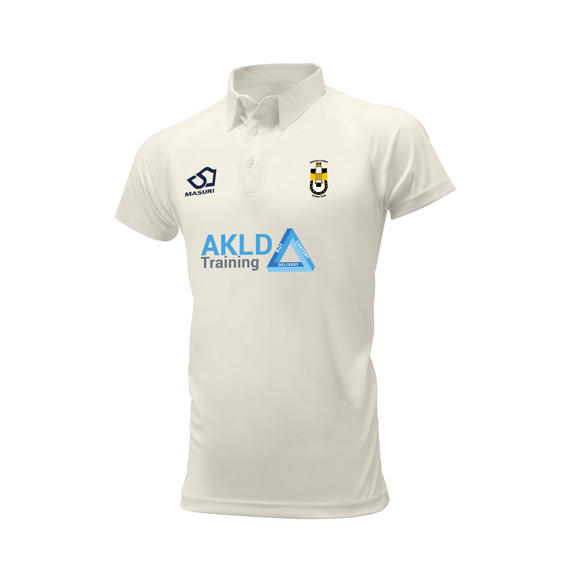 Junior Short Sleeve Cricket Shirt-SILK