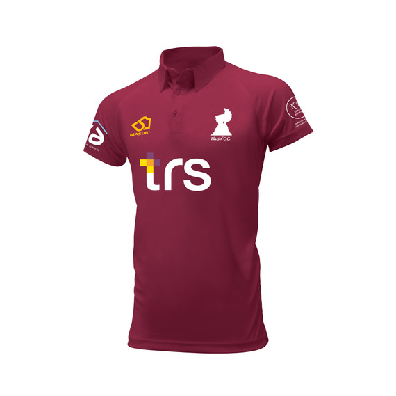 Mens Short Sleeve Coloured Cricket Shirt -PLAX