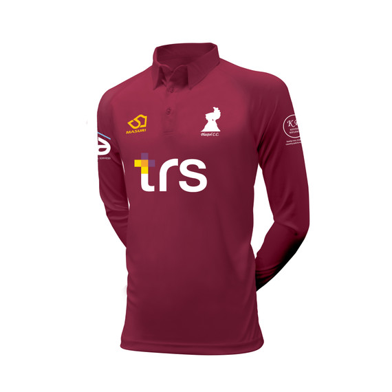 Long Sleeve Coloured Cricket Shirt-PLAX