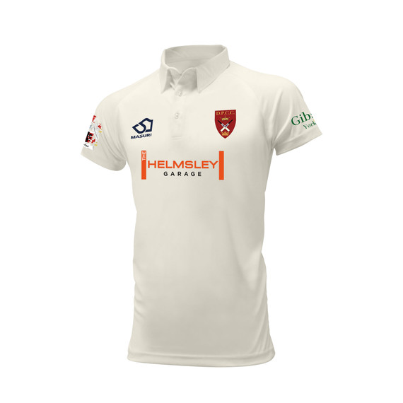 Junior Short Sleeve Cricket Shirt-DUNPCC
