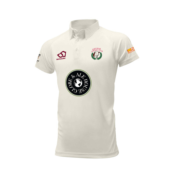 Junior Short Sleeve Cricket Shirt-GVCC