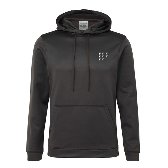 Unisex Active Hoodie - White Logo-JCORCC