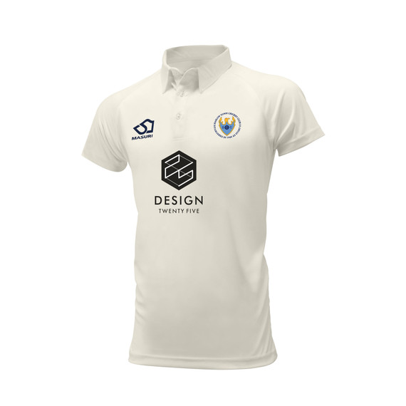Mens Short Sleeve Cricket Shirt-HRLWT