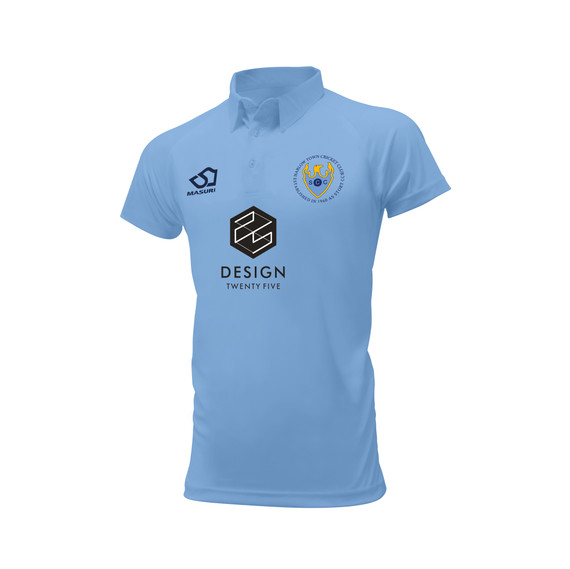 Junior Short Sleeve Coloured Cricket Shirt -HRLWT
