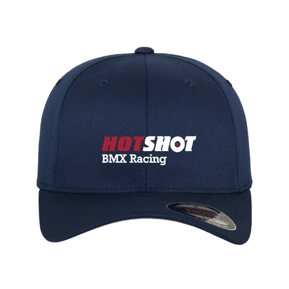 Navy Flexfit Cap-HOTSHOT