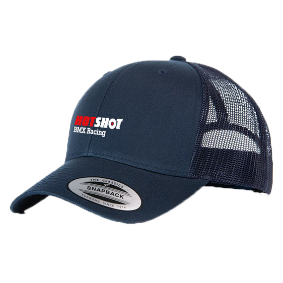 Navy BMX Trucker Cap-HOTSHOT