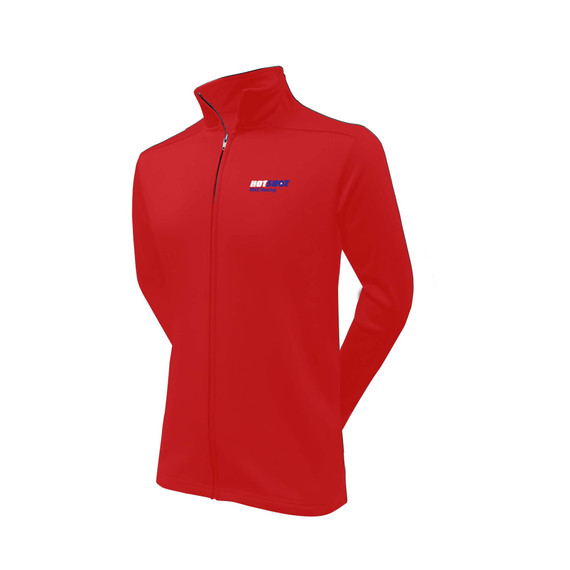 Red Ladies Tech Fleece-HOTSHOT
