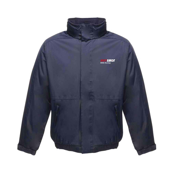 Navy Waterproof Jacket with Fleece Lining-HOTSHOT