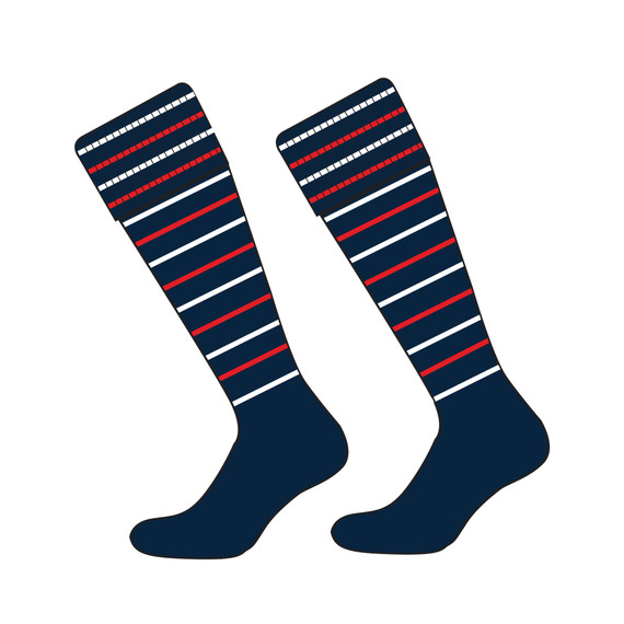 Navy Playing Socks-CHEAM