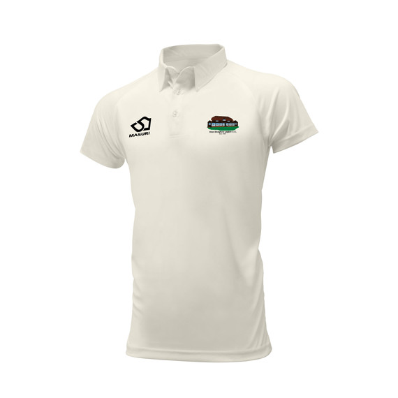 Junior Short Sleeve Cricket Shirt-WBLCC