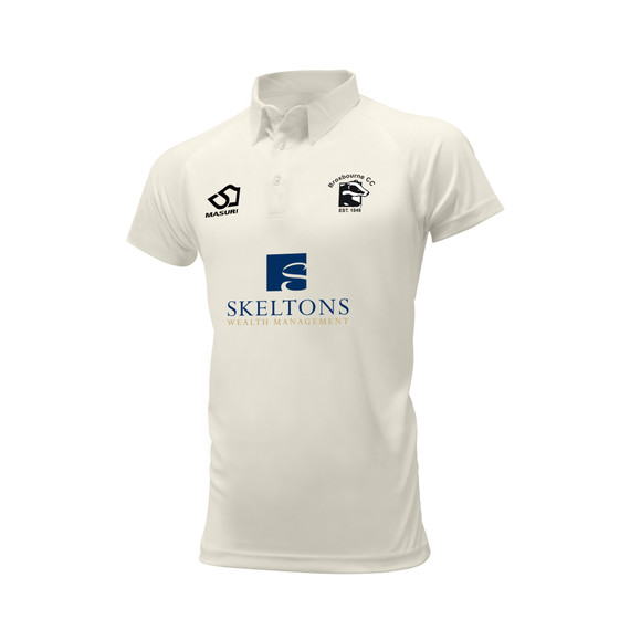 Junior Short Sleeve Cricket Shirt-BROX