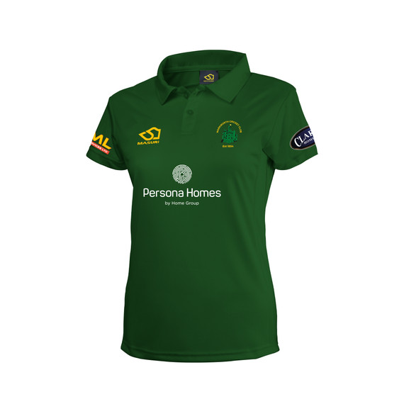 Women's Short Sleeve Coloured Cricket Shirt-WRKWTH