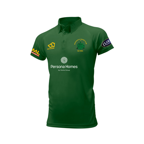 Junior Short Sleeve Coloured Cricket Shirt -WRKWTH