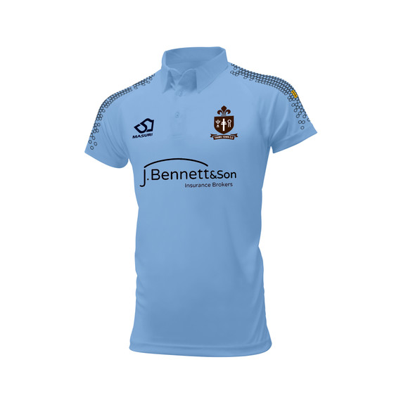 Junior Short Sleeve Coloured Cricket Shirt-THTOCC