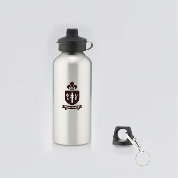 Aluminium Water Bottle with 2 Cap Styles-THTOCC