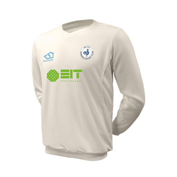 Long Sleeve Cricket Slipover -DORK