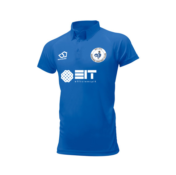 Mens Short Sleeve Coloured Cricket Shirt -DORK