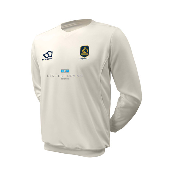 Junior Long Sleeve Cricket Slipover -LOUG
