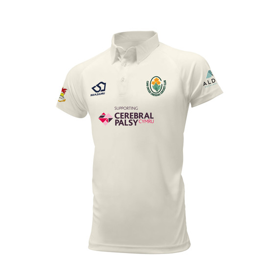 Junior Short Sleeve Cricket Shirt-CREIG