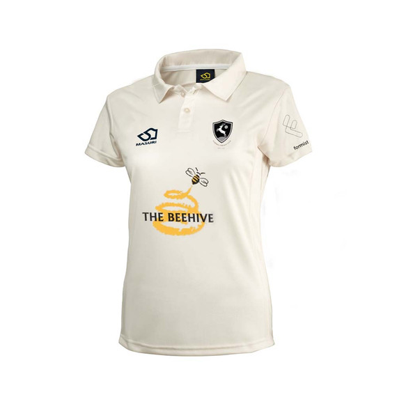 Women's Short Sleeve Cricket Shirt-HARTHI