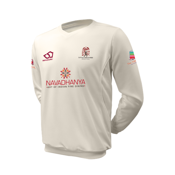 Junior Long Sleeve Cricket Slipover -LTLFORD