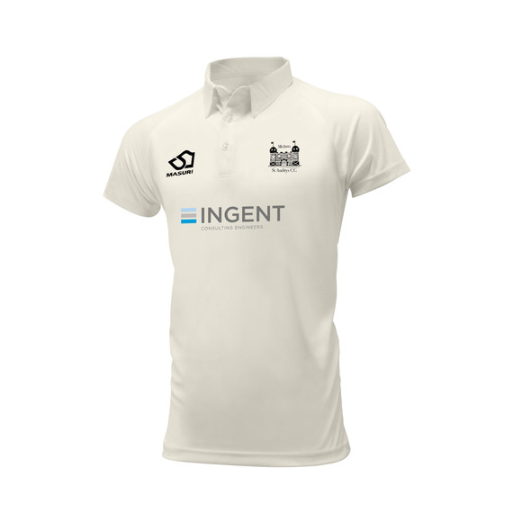 Mens Short Sleeve Cricket Shirt-MSTACC