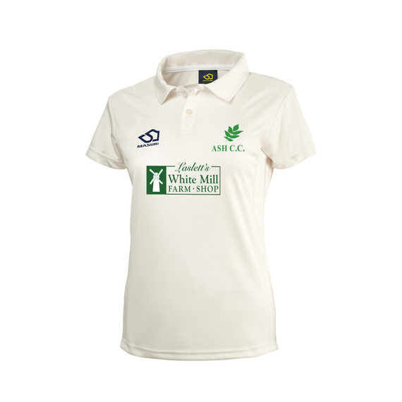 Women's Short Sleeve Cricket Shirt-ASHCCC