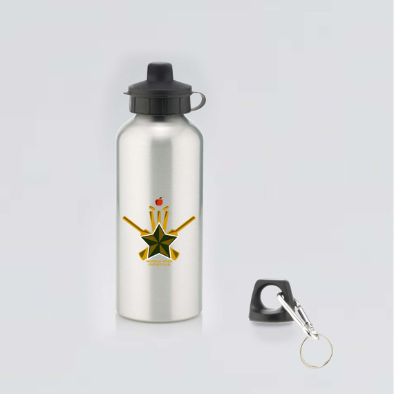 Aluminium Water Bottle with 2 Cap Styles-MGCC