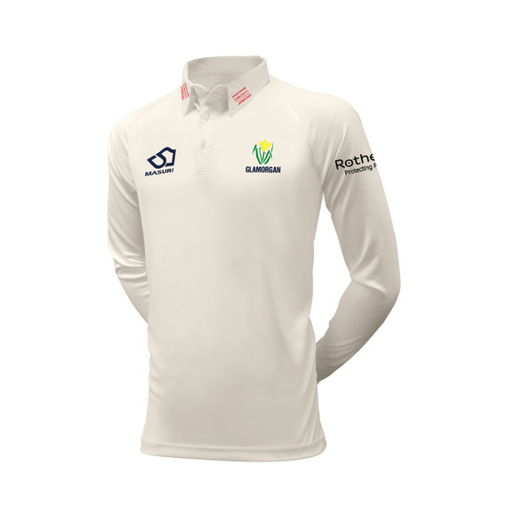 County Championship Long Sleeve Shirt, RH Bat-GLAM