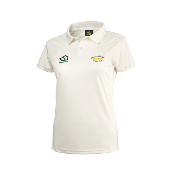 Women's Short Sleeve Cricket Shirt-COUNT