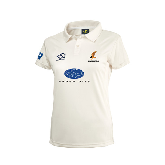 Women's Short Sleeve Cricket Shirt-MARPCC