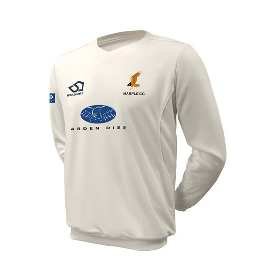 Junior Long Sleeve Cricket Slipover -MARPCC1