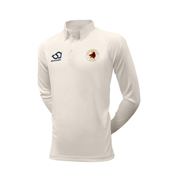 Long Sleeve Cricket Shirt-WOLVEY