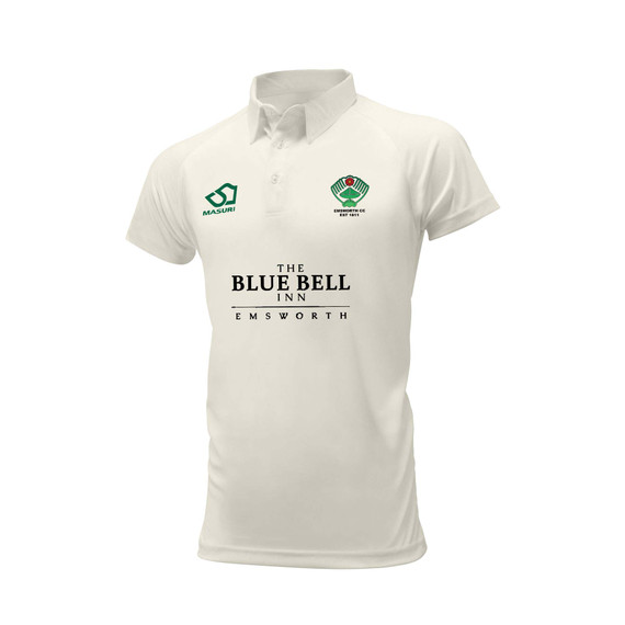 Junior Short Sleeve Cricket Shirt-EMSWO