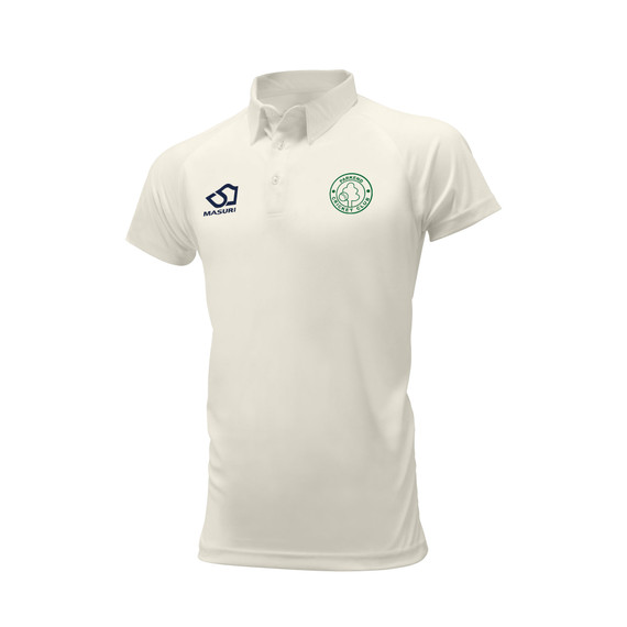 Junior Team Mens Short Sleeve Cricket Shirt-PARKCC